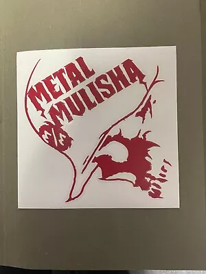 Metal Mulisha Sticker  Slaughtered  Die Cut Sticker 7.5 X7  • $4