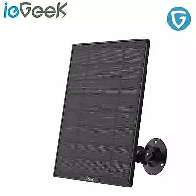 Solar Panel For USB Power CCTV Camera Security Cam Battery Charger Outdoor 6V • $16.14