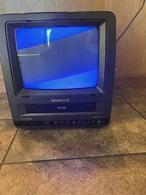 Vintage Magnavox TV VCR Combo Retro Works Perfect With Plug • $100