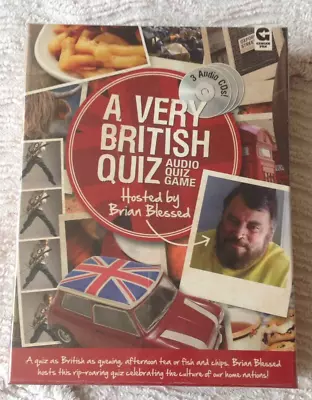 A Very British Quiz With Brian Blessed 3 Audio Cd's  New & Sealed . Free UK P&P • £11.49