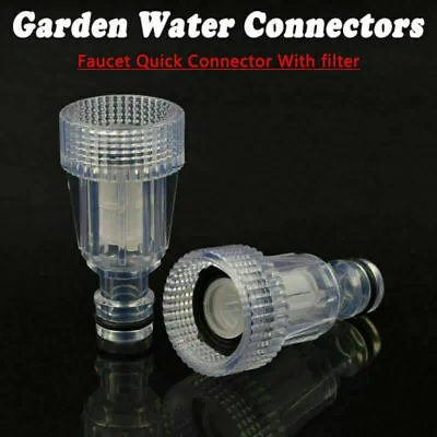 £3.19 • Buy Water Filter 3/4 Wash Pressure Water Pump Inlet Hose Pipe Inline Filter Strainer