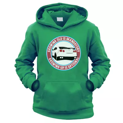 Grow Up Optional R35 Kids Hoodie (Pick Colour And Size) Gift Present JDM Drift • $54.95