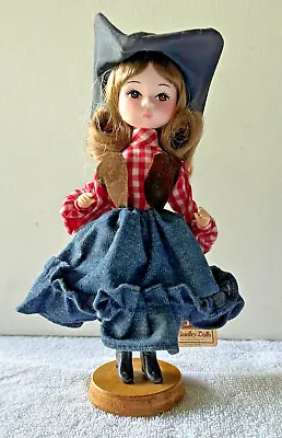 Vintage Bradley Cowgirl Stockinette Doll 8” • $14
