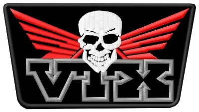 VTX Skull 1300 1800 R S Iron-on Patch Aufnäher Parche Brodé Honda  Patche Toppa • $5.16