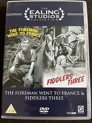 The Foreman Went To France/Fiddlers Three DVD Clifford Evans Ealing Studios • £6.96