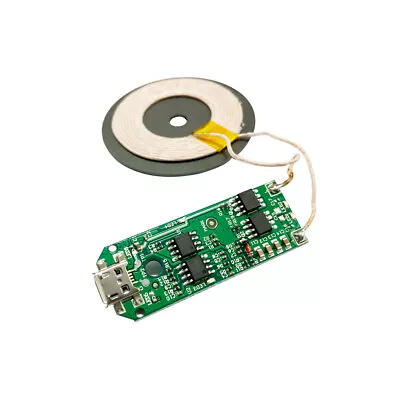 DC 5V Micro USB Fast Wireless Charger Transmitter Module PCB Circuit Charging • £5.39