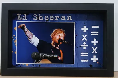 Ed Sheeran Personally Signed Microphone Comes With A COA Top Rated Seller AAA • $895