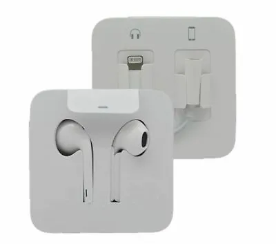 £6.51 • Buy Apple Lightning EarPods For IPhone 7 Plus/8/X - White