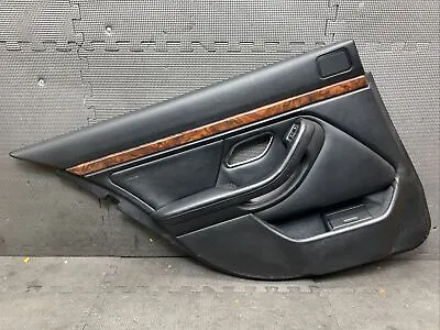 1999-2003 Bmw E39 M5 S62 Left Rear Nappa Extended Leather Door Panel Black • $299.99