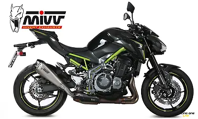 Mivv Delta Race Stainless Steel Exhaust Terminal Kawasaki Z 900 Approved Euro4 • £337.64