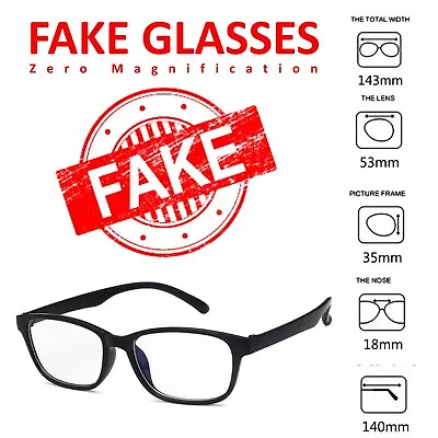 Yes It's Fake Glasses - For Fashion Different Look & Style Zero Magnification • £3.70