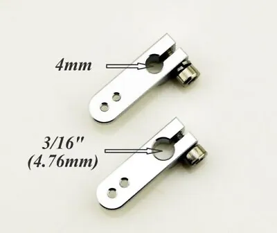 CNC Alloy Throttle Arm 3/16  / 4mm  For Gas Petrol Engines RC Model Cars Boats • $13.13