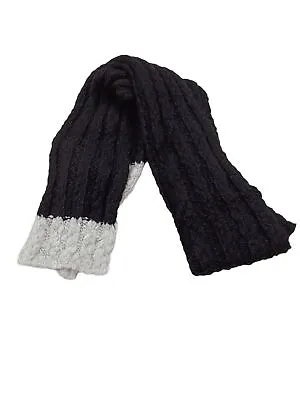 Hollister Women's Scarf Black Cotton With Acrylic • £11