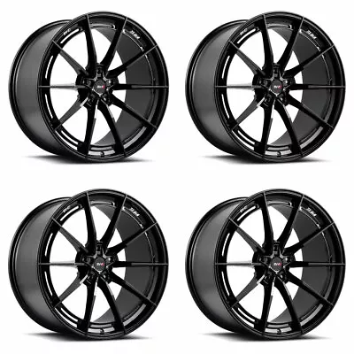 19  Savini Sv-f1 Forged Black Concave Wheels Rims Fits Infiniti G35 Coupe • $2230