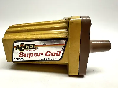 Vintage Accel 140001 Super Coil Ignition Coil Street Strip 45000V 6500 RPM Spark • $49.99