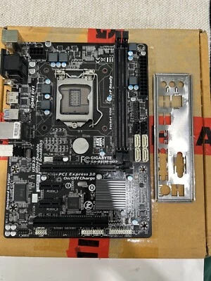 GIGABYTE GA-B85M-HD3 MATX PC COMPUTER MOTHERBOARD LGA1150 DDR3 • $45