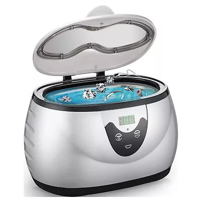 42000 Hz Professional Ultrasonic Jewelry Cleaner With Timer Portable • $27.93