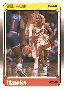 1988-89 Fleer #4 Spud Webb • $1.99