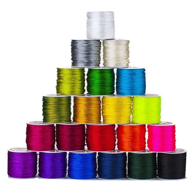 £1.95 • Buy Satin Rat Tail Cord 2mm Ratstail Piping Rope Decoration Trim Braid,23 Col Neo UK