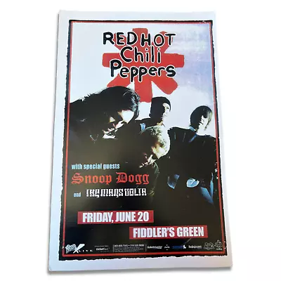 Red Hot Chili Peppers/Snoop Dogg Concert Poster • $8