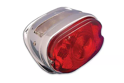 Stock Type Chrome Oval Tail Lamp Fits Harley Davidson • $57.99