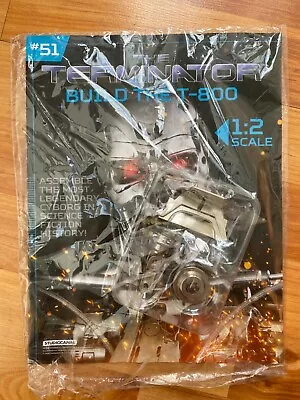 1:2 Scale Hachette Terminator Build The T-800 Endoskeleton Issue 51 Complete • $140.54