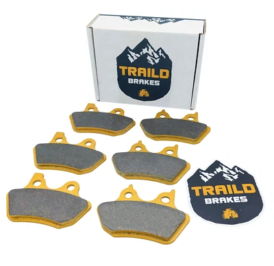 $45.79 • Buy Harley-Davidson Dyna/Softail/Touring/Sportster/V-Rod 2000-2007 Ceramic Brake Pad