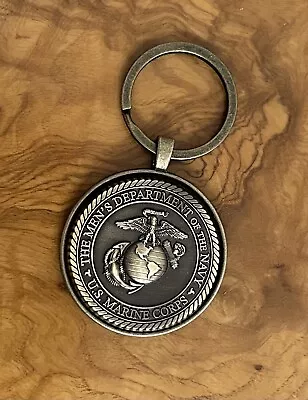 U S Marine Corps Bronze Key Fob-Key Ring • $10