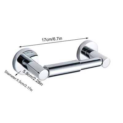 $15.99 • Buy Toilet Roll Paper Holder Rack Rail Bar Bathroom Washroom Wall Mounted Morden AU