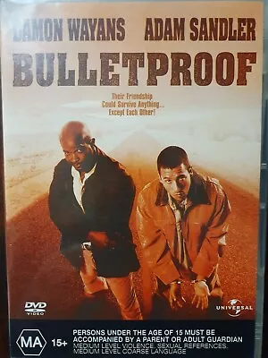 Bulletproof (1996) Region 4 DVD - Adam Sandler Damon Wayans -   FREE POST • $4.95