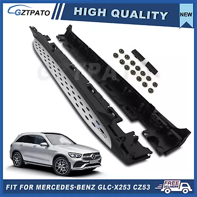 Side Steps Running Boards For Mercedes Benz GLC X253 2016-2021 SLIVER • $194.99