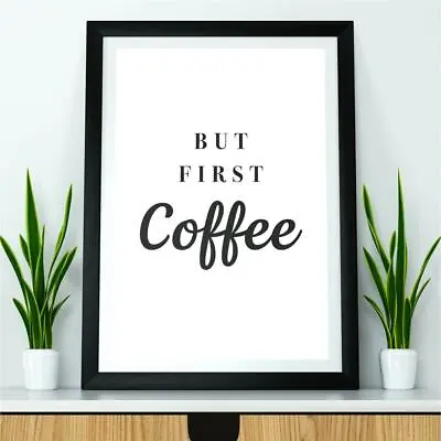 Kitchen Wall Art Prints Modern Picture Minimalist Funny Home Framed Poster Decor • £3.75