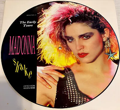 MADONNA Shake [The Early Years] 12” Vinyl Picture Disc Near Mint Condition RARE • $35.99