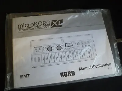 Microkorg XL Owners Manual French • $14.99