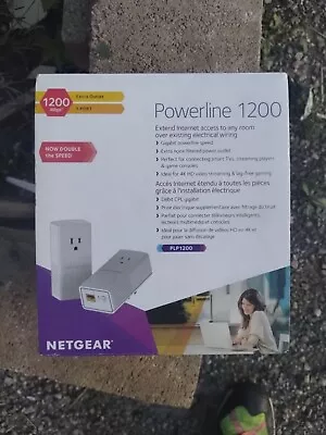 Netgear PLP1200-100PAS Powerline 1200 Make Offer!!! • $40