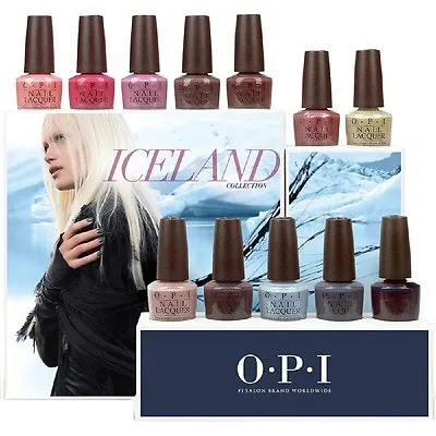 OPI Nail Polish/Lacquer 15ML ~ OPI ICELAND FALL 2017 COLLECTION ~  • £8.95
