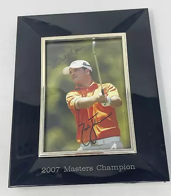 $29.99 • Buy 2007 Masters Champion Zach Johnson Autographed Photo Framed