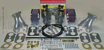 Weber Carburetor Kit VW Bug & Type 1 Dual 44 IDF - Redline Kit W/Genuine Webers • $999.95