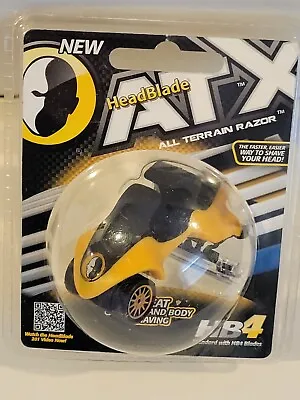 $13 • Buy New ATX HeadBlade HB4 Four Blade  HEADSHAVER W/ HANDLE - New / Sealed Package