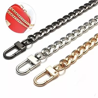 20cm-180cm Metal Chain For Bag Strap Purse Crossbody Handbag Handles Bag • £4.79