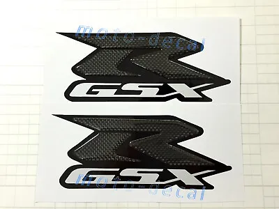 Real Carbon Fiber For GSX-R 1000 GSXR 600 750 Gas Tank 3D Decal Fairing Sticker • $17.46