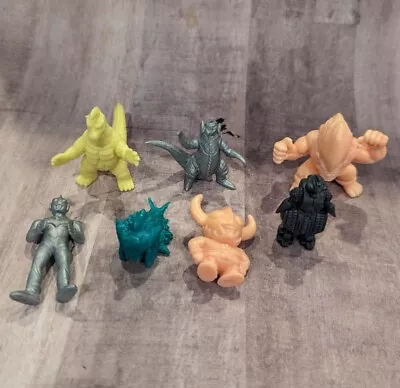 Vintage Keshi Figure Lot Street Fighter Battra Moguera Ultraman Kaiju • $24.95