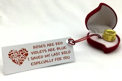 £7.95 • Buy Valentines My Last Rolo - Romantic Special Novelty Gift Present For Him/Her HRV