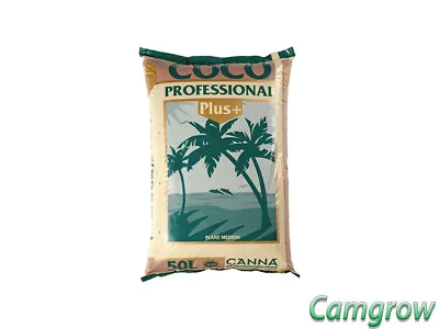 £21.95 • Buy CANNA  Coco Professional Plus  Coco Coir Growing Medium 50 Litre Bag 
