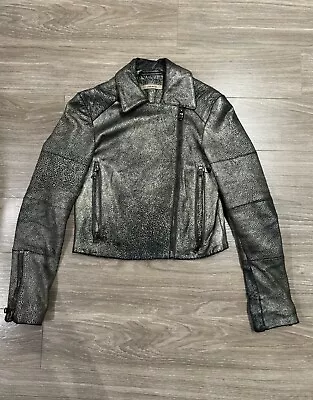 J Brand Leather Jacket Size XS • $75