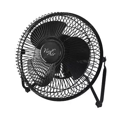 Vie Air 8 High Velocity Portable Metal Desk And Floor Fan 3 Speed Manual Control • $27.99