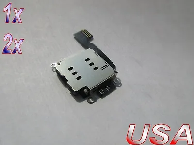 OEM Sim Card Reader Slot And MicroSD Card Reader For IPhone 13 USA Shipping • $9.29