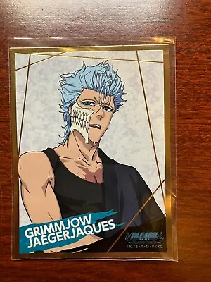 BLEACH Brave Souls Museum Grimmjow Jaegerjaquez Umbrella Foil Stamped Sticker • $20