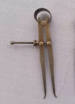 Vintage Engineering Spring Caliper Of Unknown Manufacture 180mm / 7   Long • £6