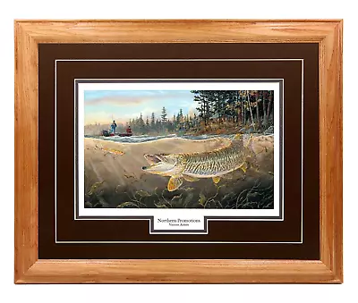 Northern Promotions Muskie Fishing  Muskie Bay  Lures Bait Man Cave Gift Decor • $64.99